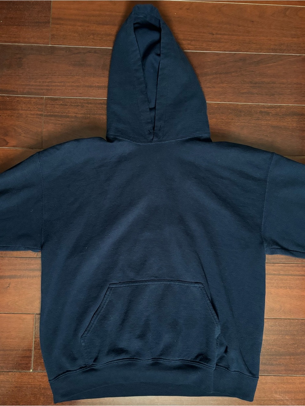 Classic Navy Hoodie Sweatshirt - Men's Pullover